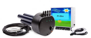 Sonnen-Heizung-Warmwasser mit emaillierter Keramikheizpatrone für den Direktanschluss an PV-Module